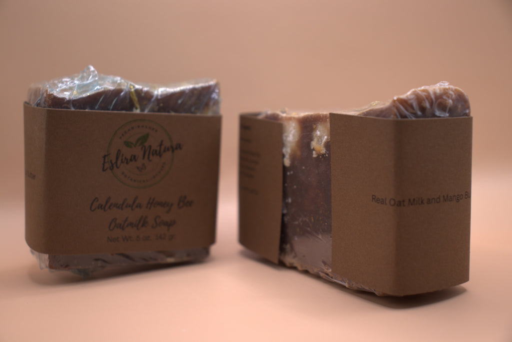 Eslira Natura Calendula Honey Bee Oatmilk Soap