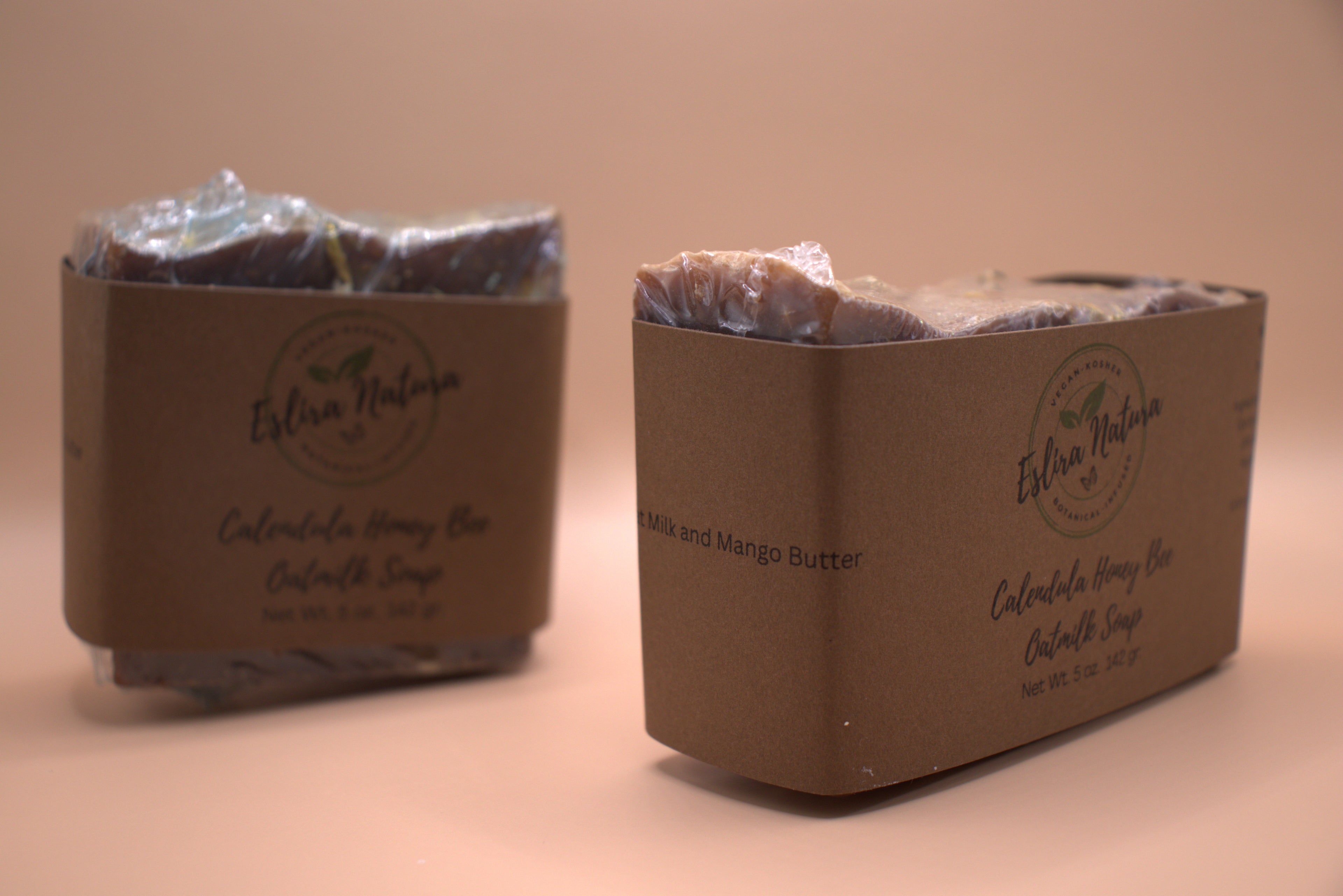 Eslira Natura Calendula Honey Bee Oatmilk Soap