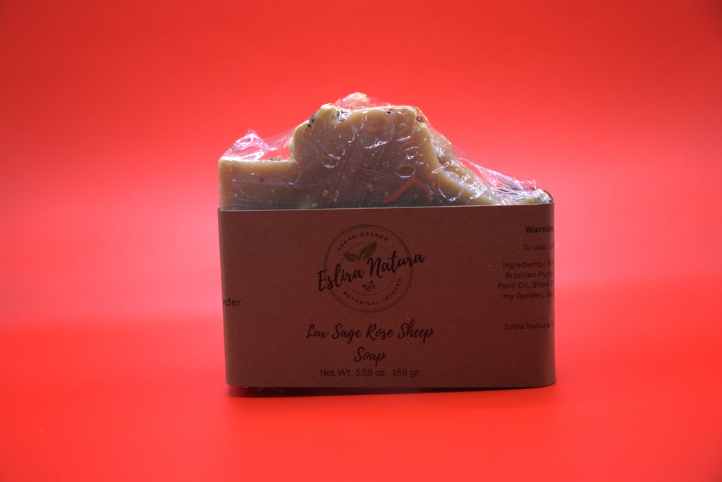 Eslira Natura Lux Sage Rose Sheep Soap