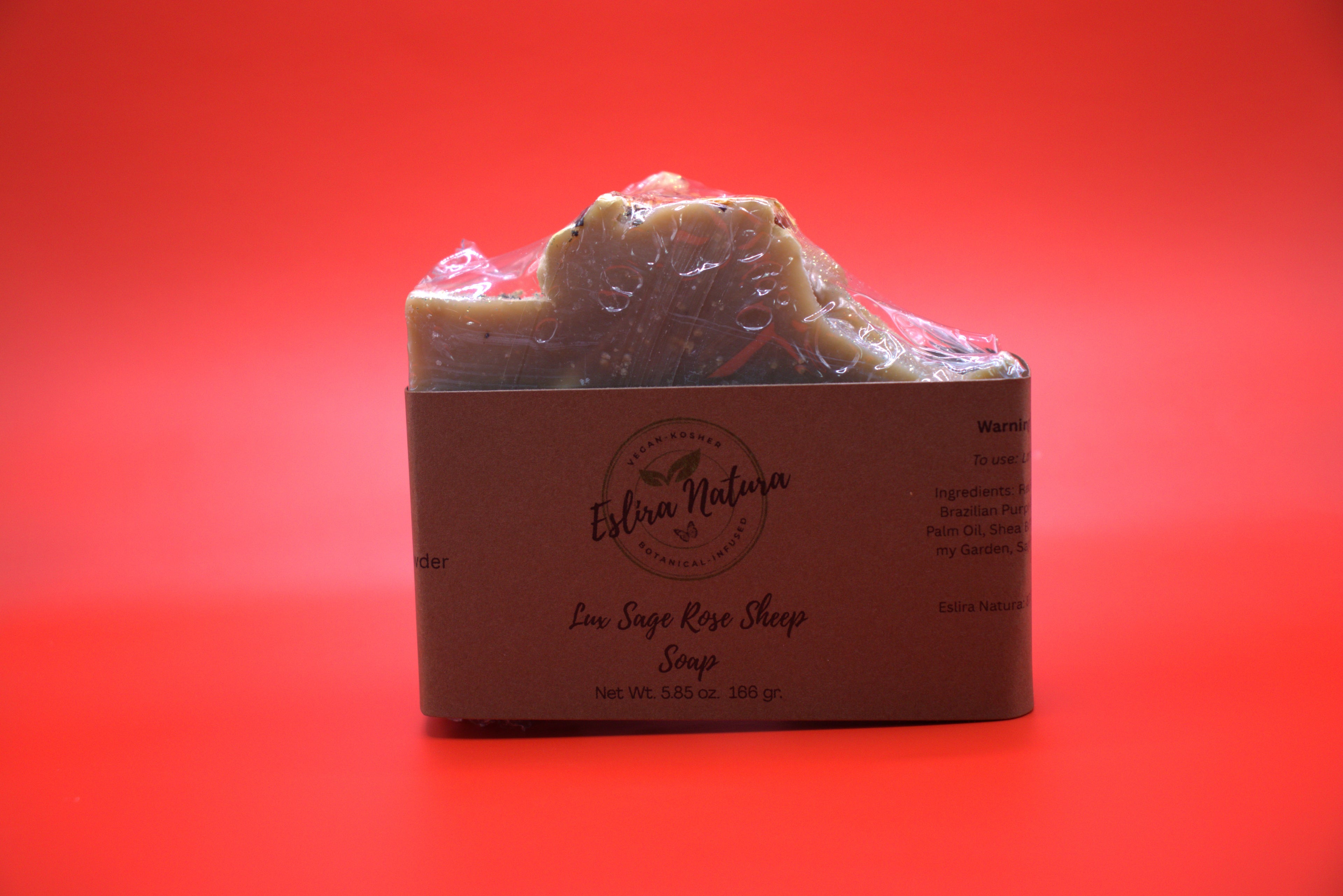 Eslira Natura Lux Sage Rose Sheep Soap