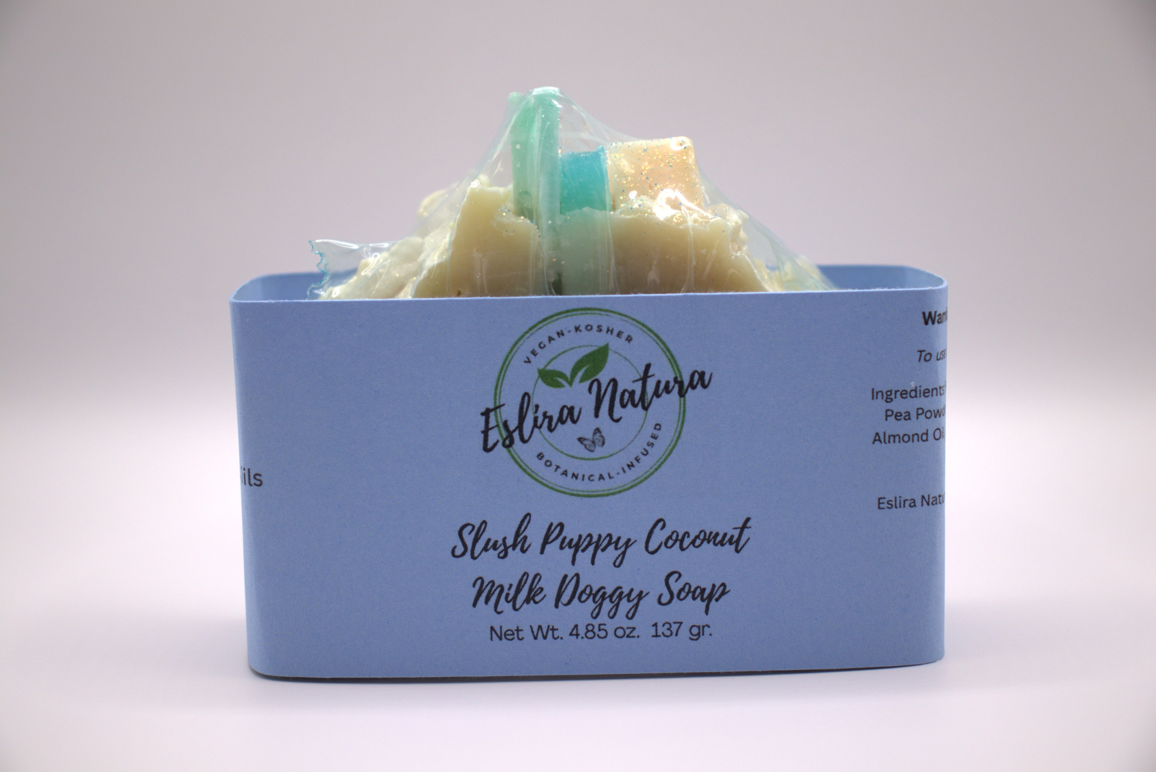 Eslira Natura Slush Puppy Coconut Milk Doggy Soap