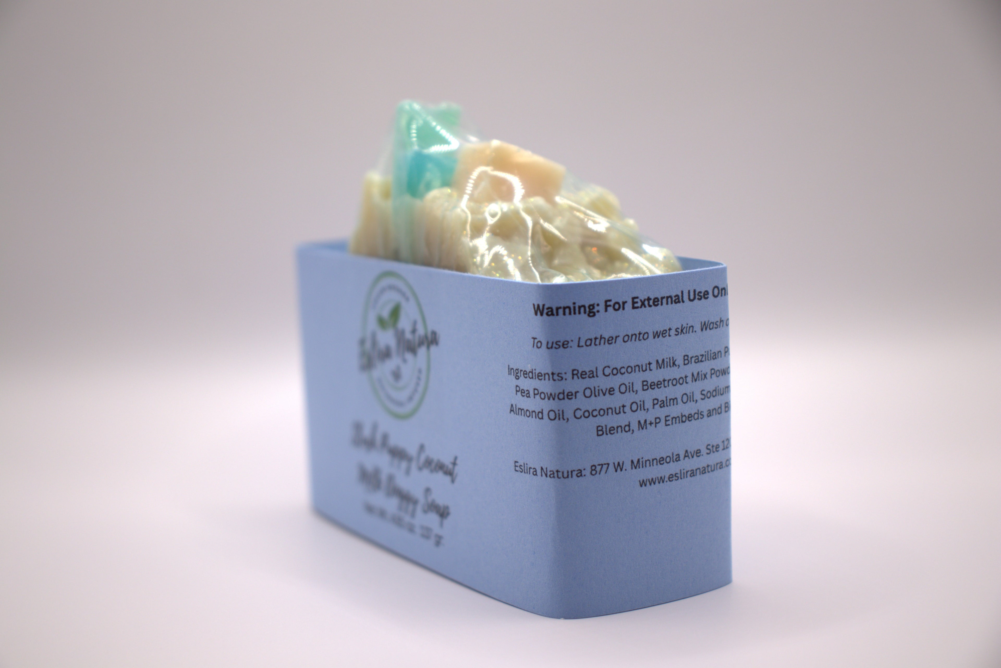 Eslira Natura Slush Puppy Coconut Milk Doggy Soap