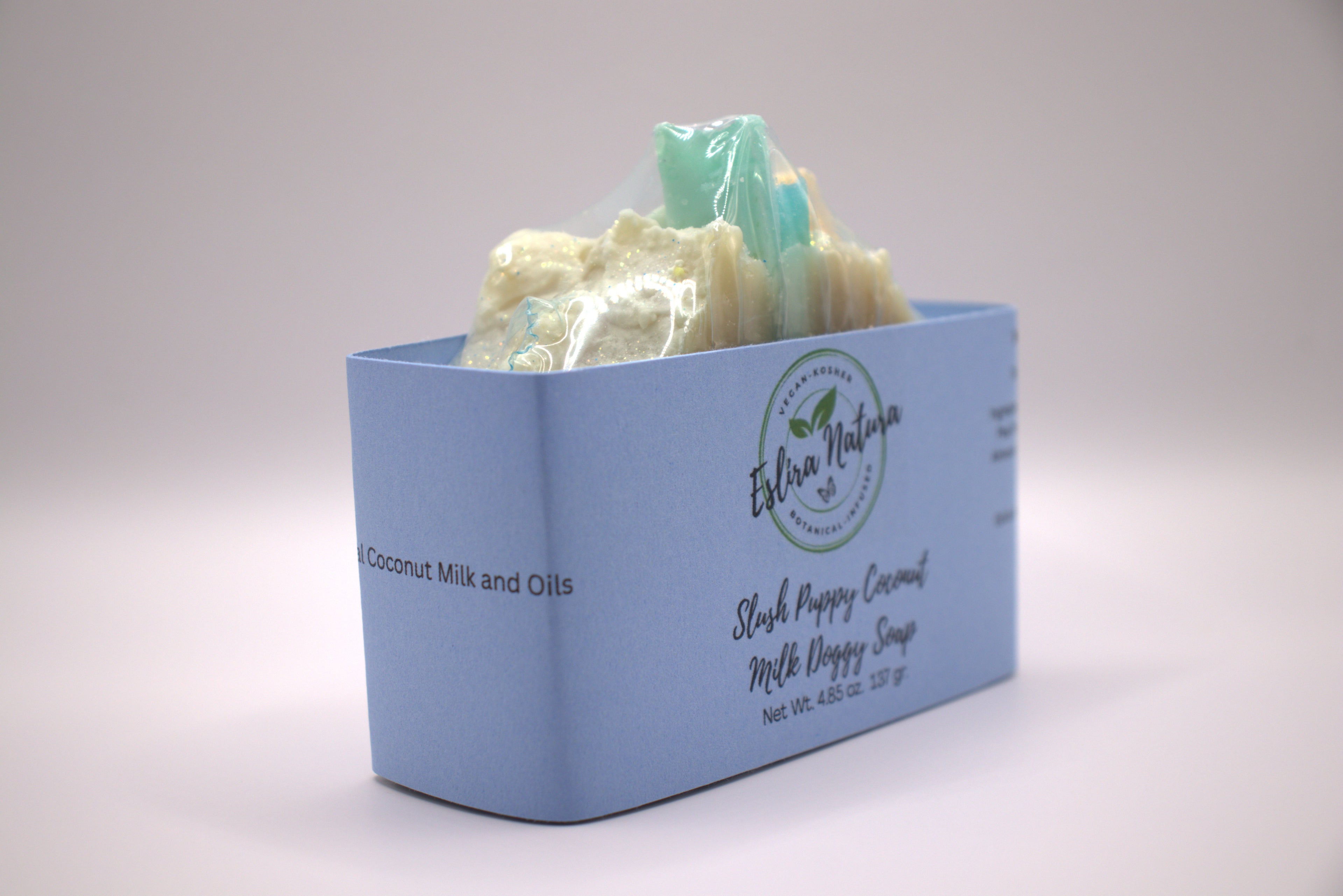 Eslira Natura Slush Puppy Coconut Milk Doggy Soap
