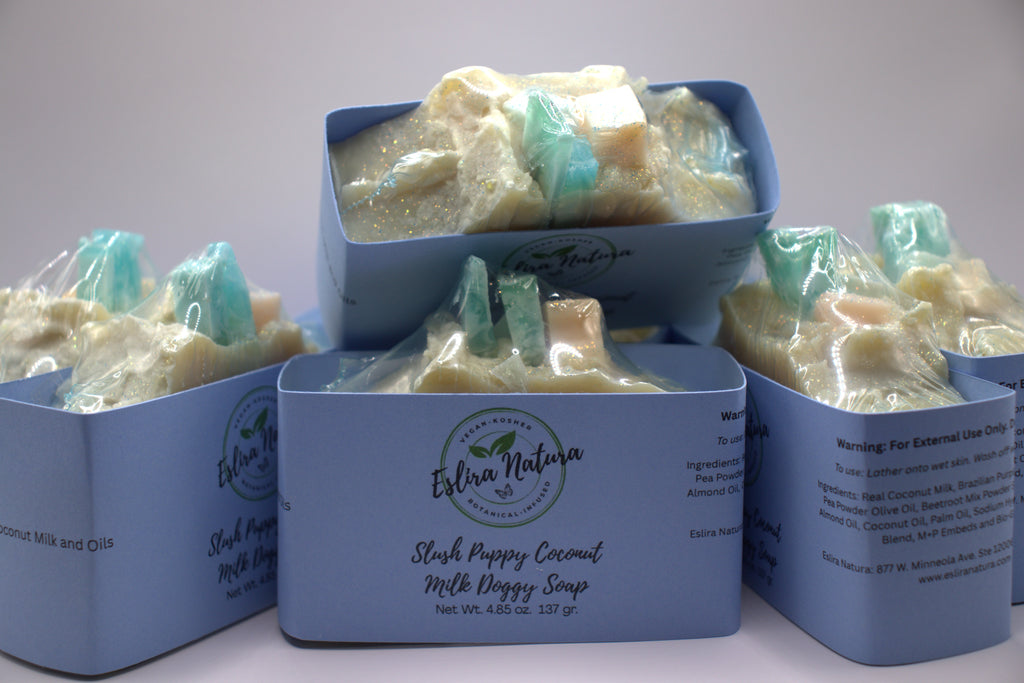 Eslira Natura Slush Puppy Coconut Milk Doggy Soap