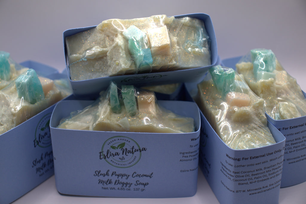 Eslira Natura Slush Puppy Coconut Milk Doggy Soap