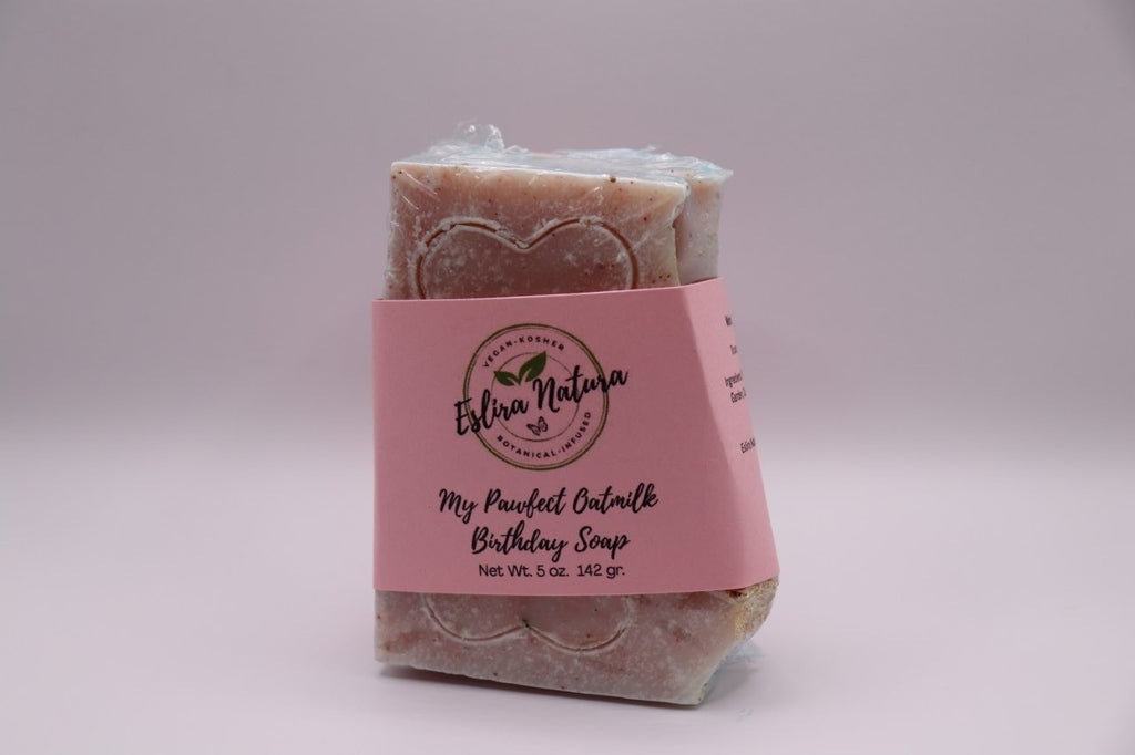 Eslira Natura My Pawfect Oatmilk Birthday Soap 5 oz