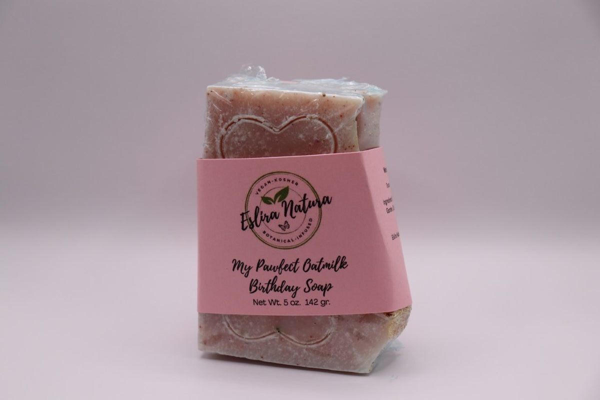 Eslira Natura My Pawfect Oatmilk Birthday Soap 5 oz
